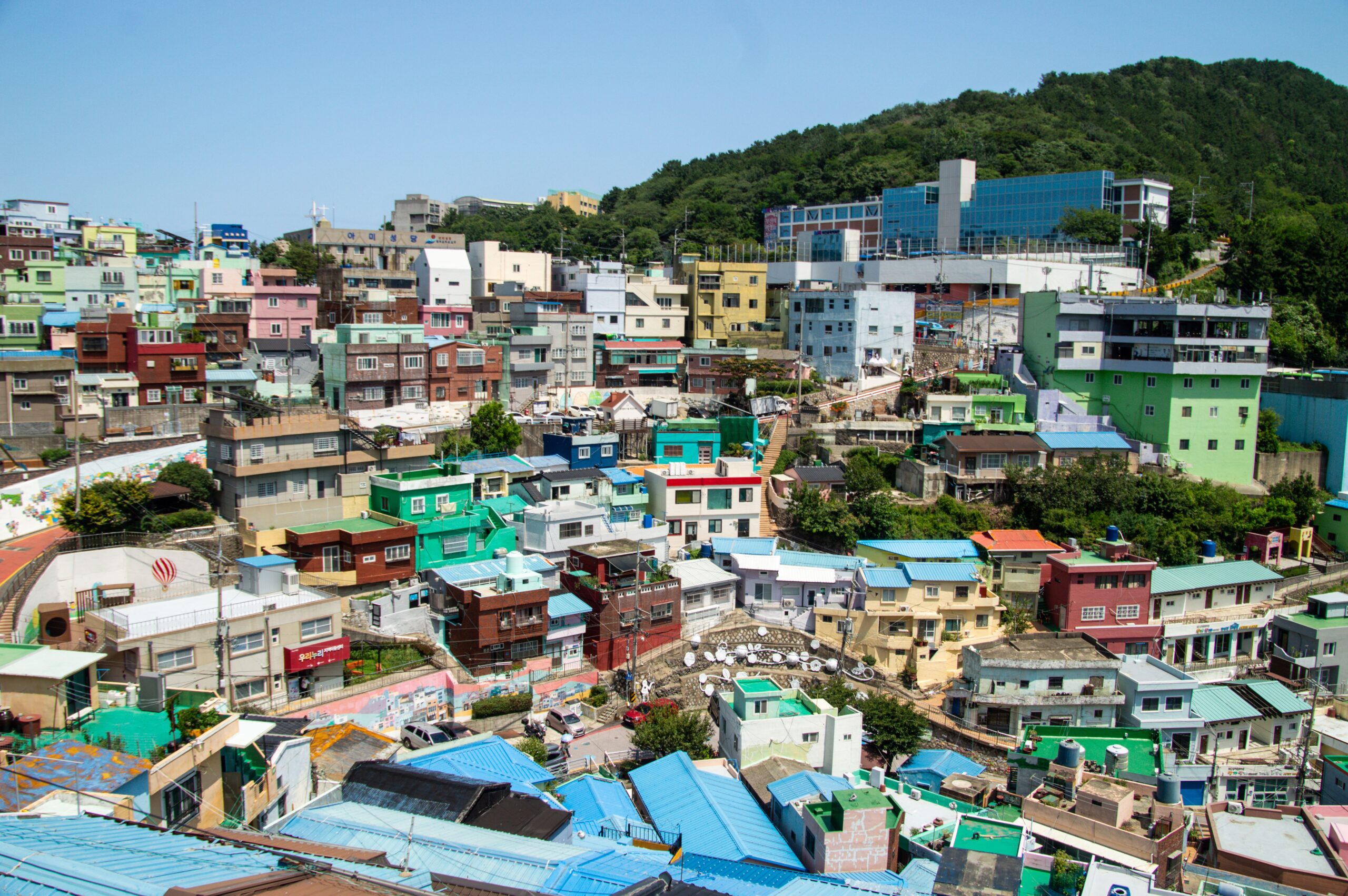 부산 감천문화마을 알록달록한 집들